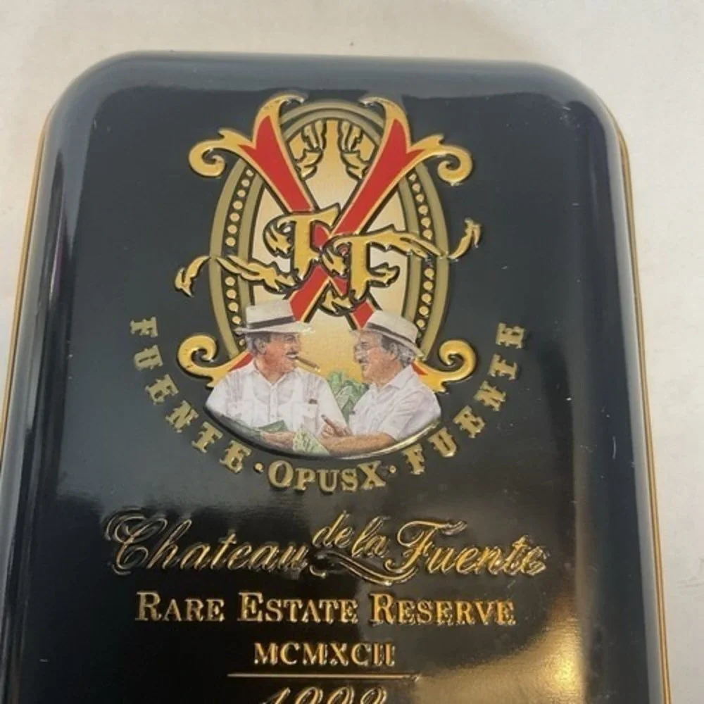 Vintage Arturo Fuente Opus X Robusto Tin 48 Gauge Ring 5
